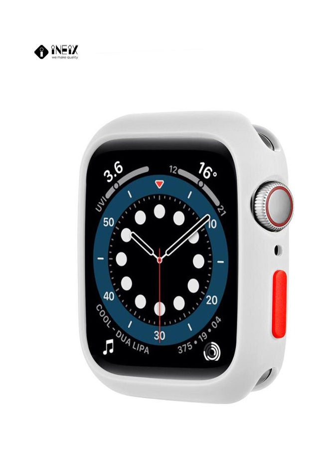 Soft Silicone Case Cover For Apple Watch 44 mm
