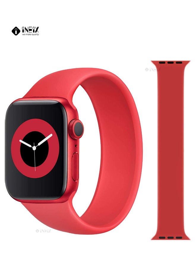 Solo Loop Stretchable Silicone Replacement Strap For Apple Watch 38,40mm (135mm Length)