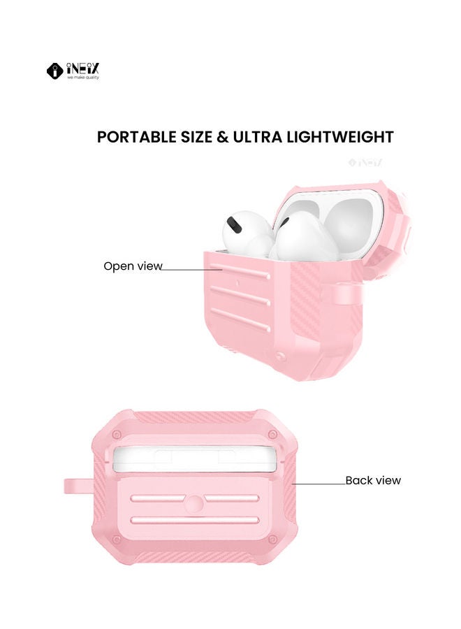 Protective Case Cover With Carabiner For Apple AirPods - Image 4