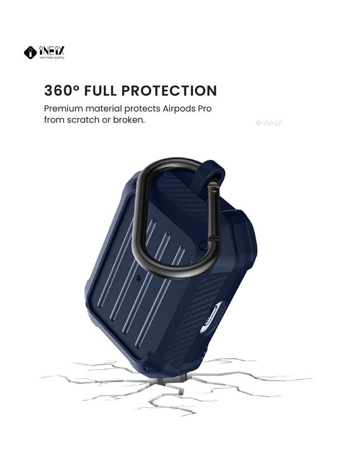 Protective Case Cover With Carabiner For Apple AirPods - Image 2