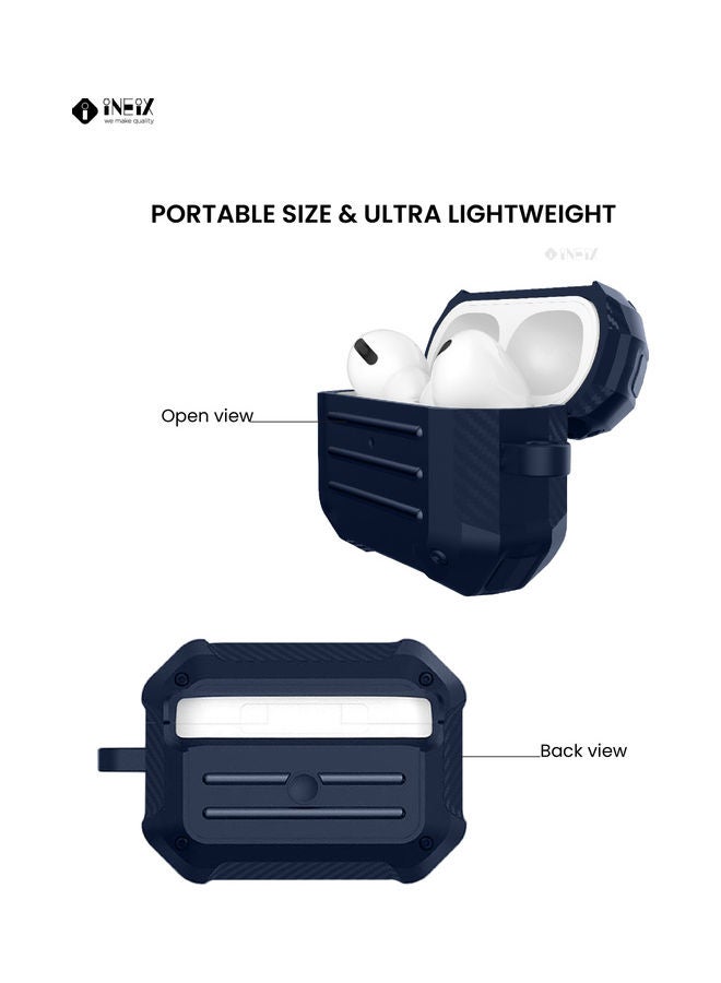 Protective Case Cover With Carabiner For Apple AirPods - Image 4