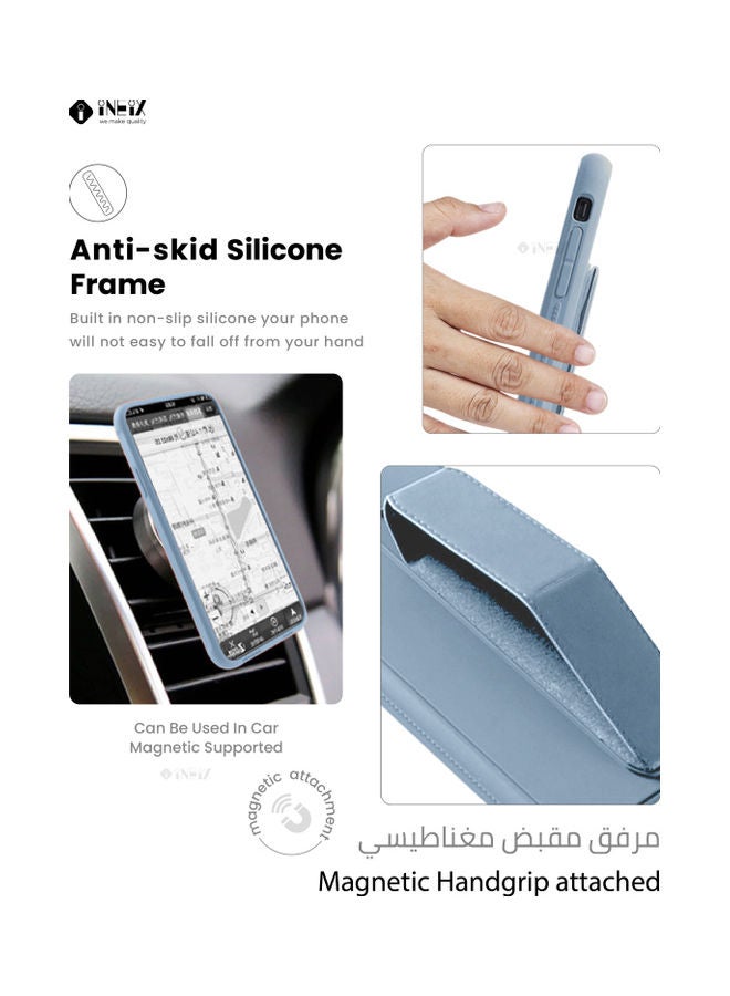 3-In-1 Magnetic Hand Grip Holder Case For Samsung Galaxy M11 - Image 3