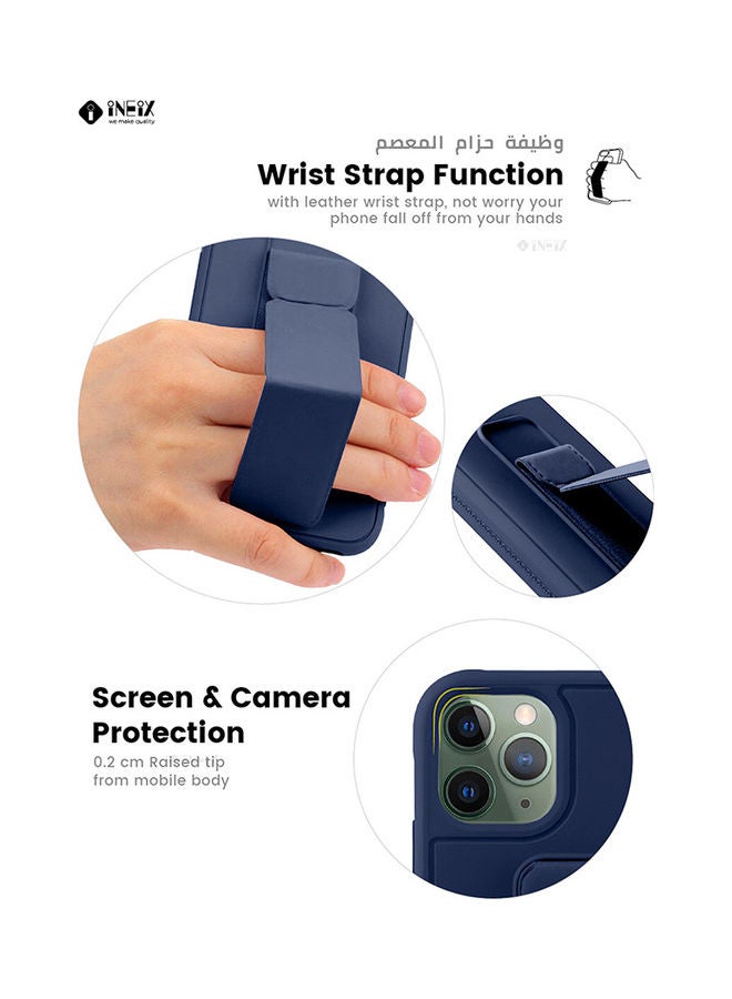 3-in-1 Magnetic Wrist Strap Hand Grip with Stand Case Cover for Apple iPhone 11 Pro Max - Image 5