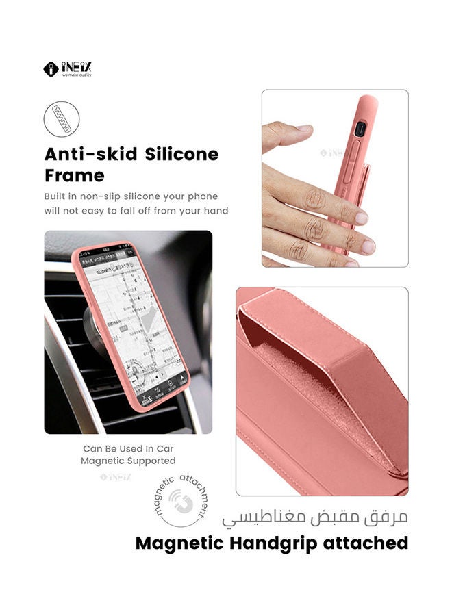 3-in-1 Magnetic Wrist Strap Hand Grip with Stand Case Cover for Samsung Galaxy Note 8 - Image 3