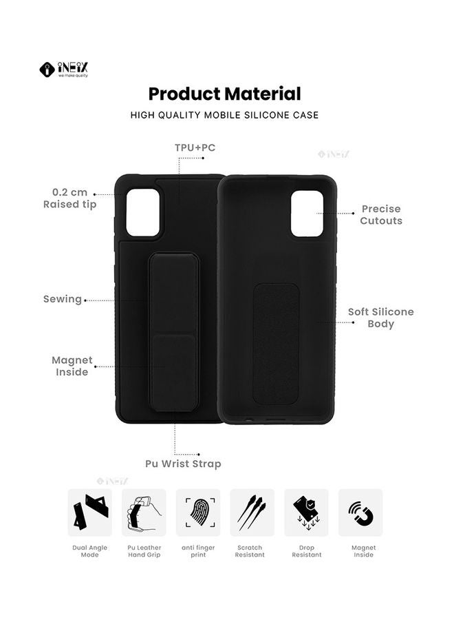 3-in-1 Magnetic Wrist Strap Hand Grip with Stand Case Cover for Samsung Galaxy - Image 2