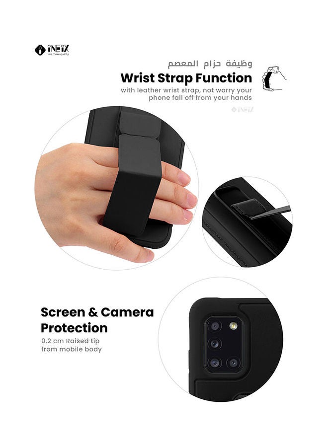 3-in-1 Magnetic Wrist Strap Hand Grip with Stand Case Cover for Samsung Galaxy - Image 5