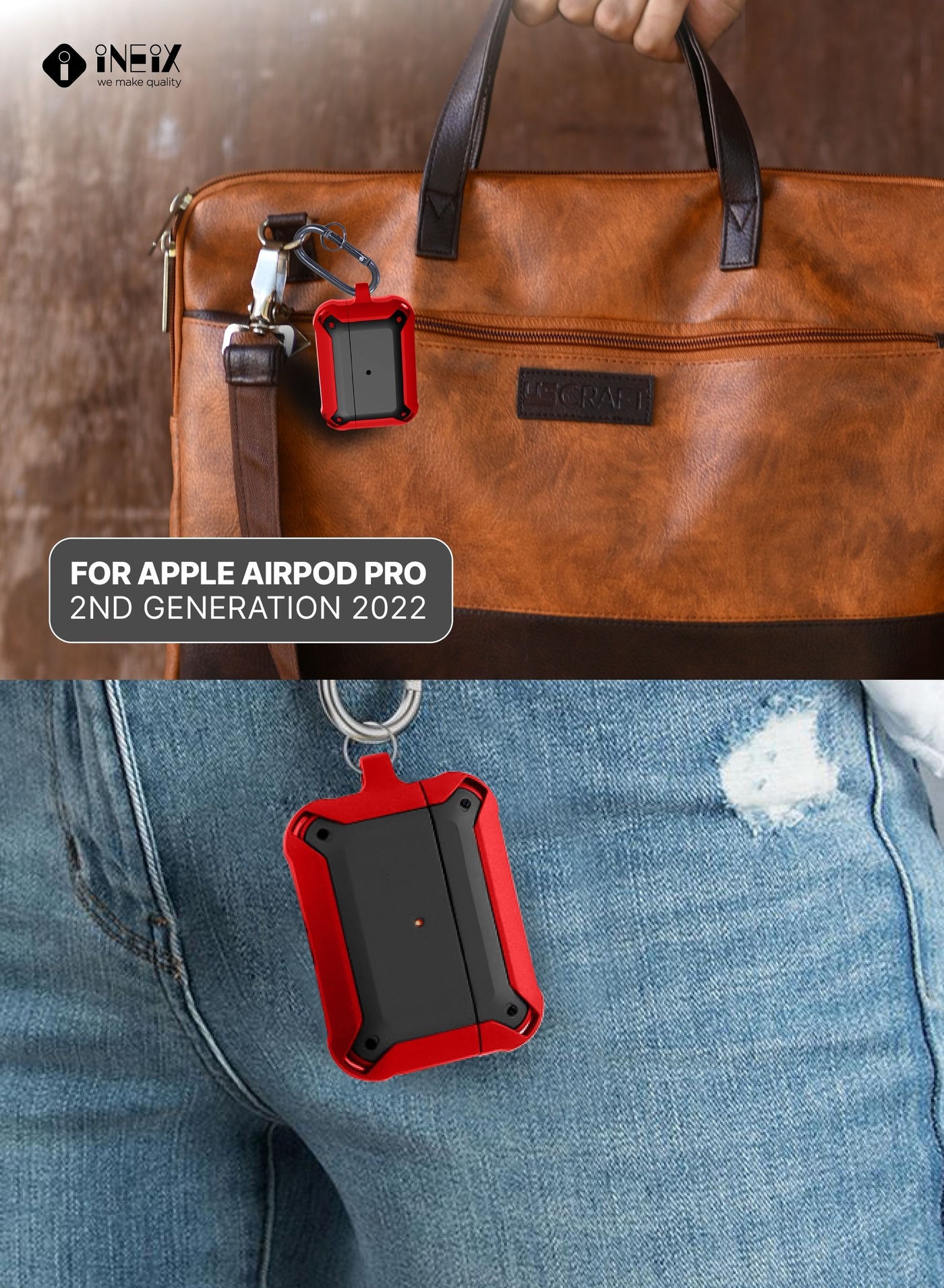 Luxury Design Shockproof Case Cover for Apple AirPods Pro 2-2022 - Image 5