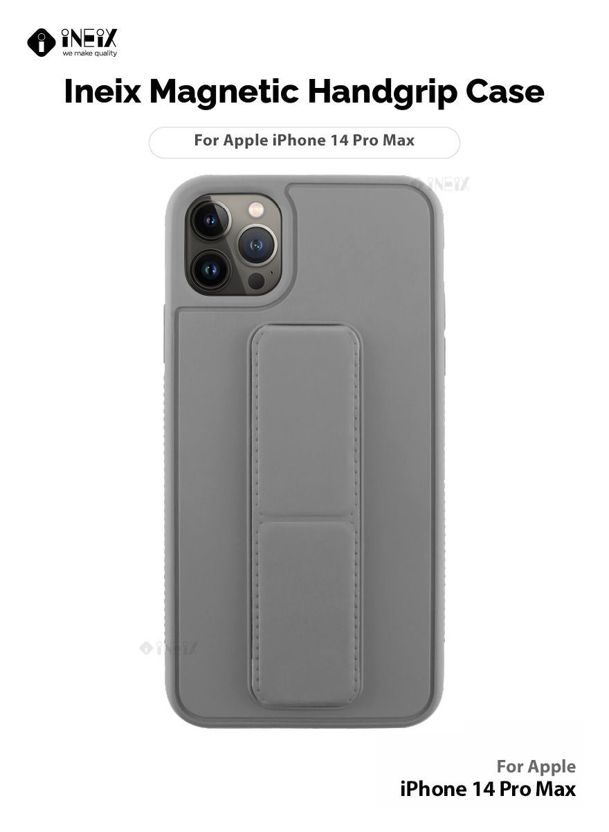 3 in 1 Magnetic Hand Grip Holder Case For Apple iPhone 14 Pro Max