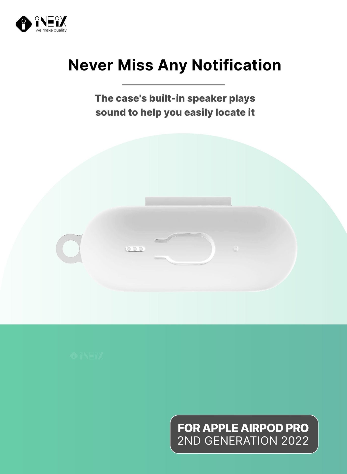 Soft Silicone Protective Case Cover for Apple AirPods Pro (2nd generation) 2022 - Image 2