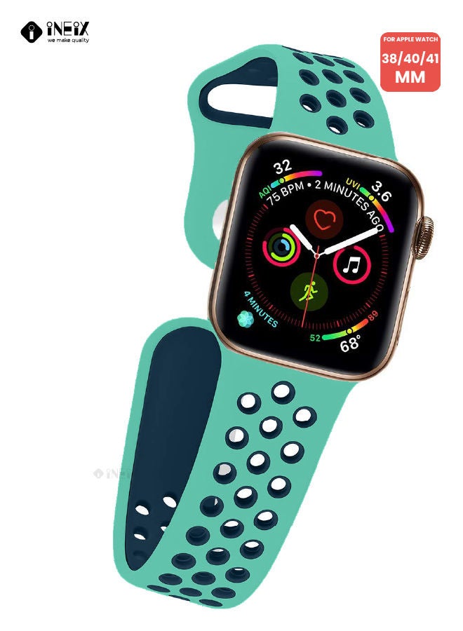 Soft Silicone Sport Nike Edition Replacement Strap For Apple Watch 38,40,41 mm - Image 4