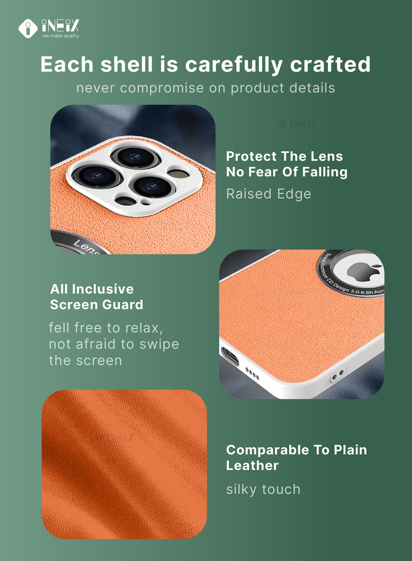 Protection Case Cover With Visible Logo Lense For Apple iPhone 12 Pro Max - Image 4