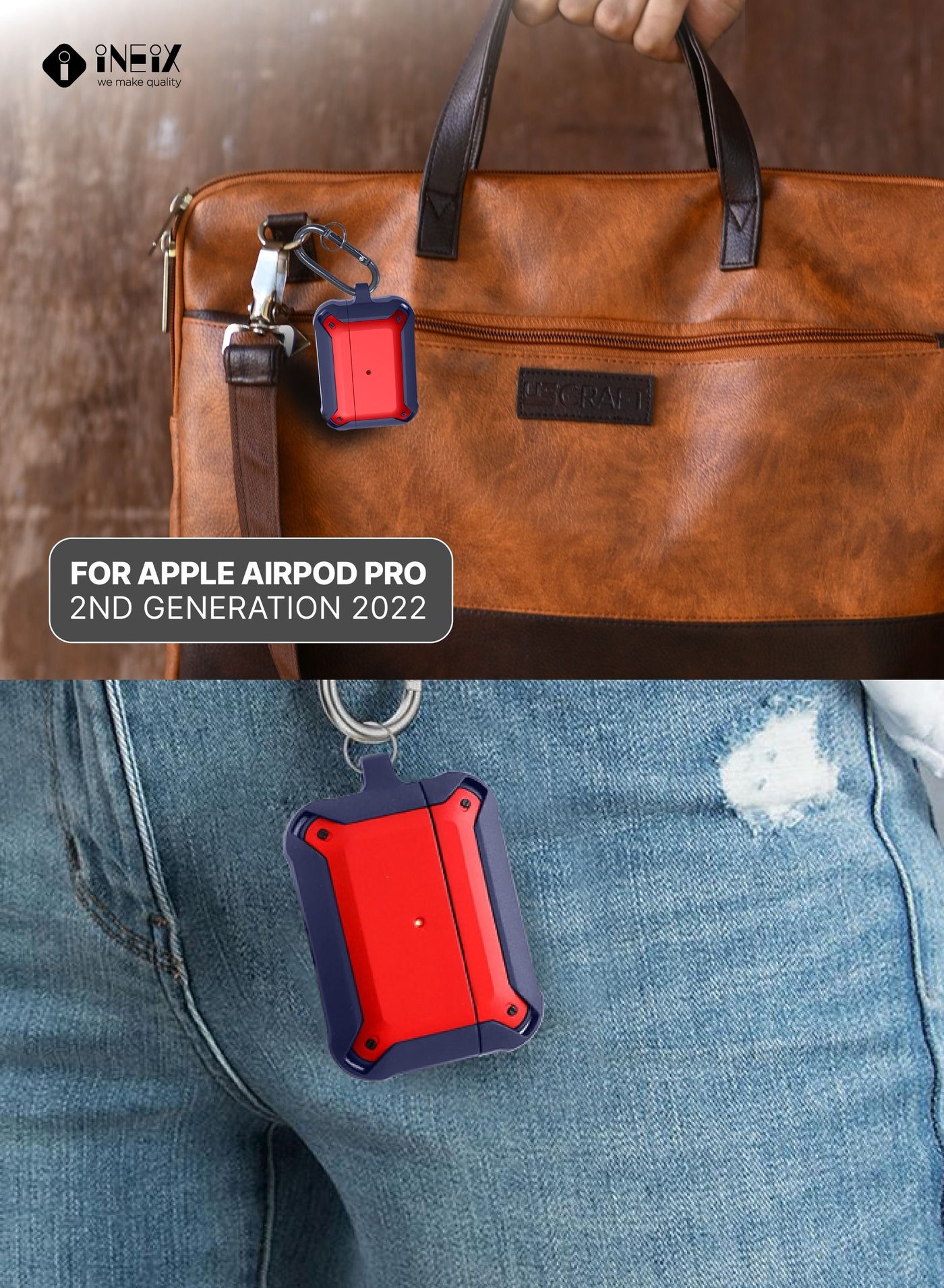 Luxury Design Shockproof Case Cover for Apple AirPods Pro 2-2022 - Image 5