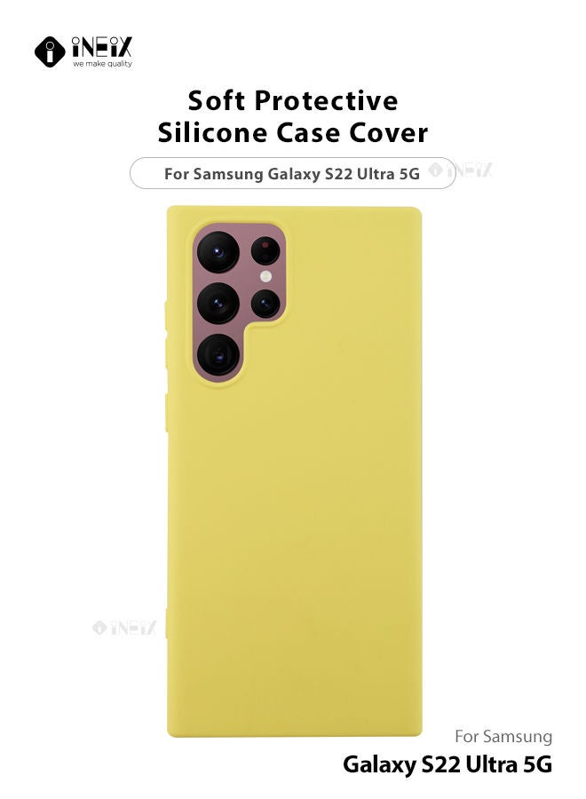 High Quality Soft Silicone Case Cover For Samsung Galaxy S22 Ultra 5G