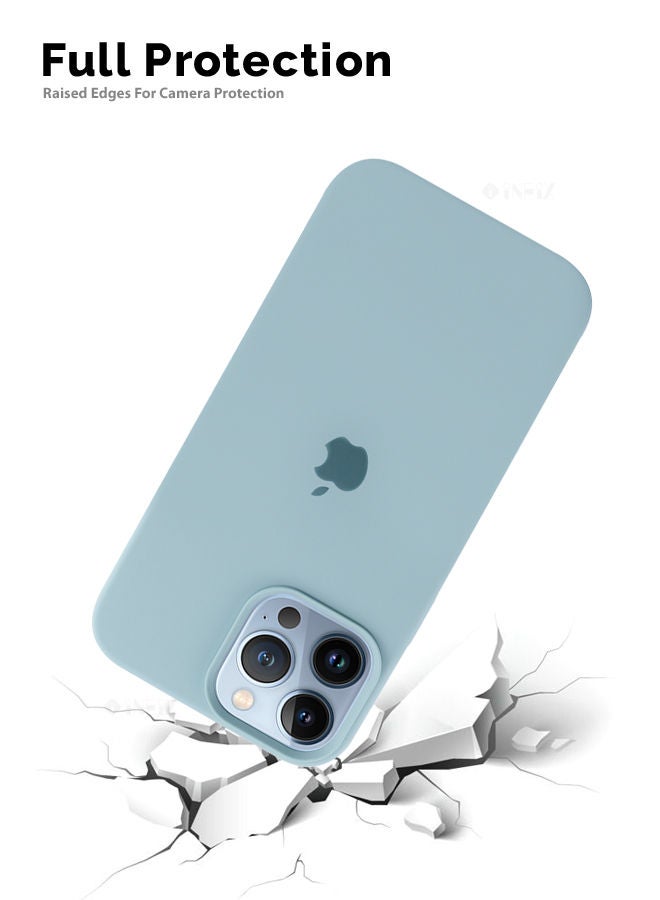 Logo Compatible Silicone Case Cover For Apple iPhone 13 Pro Max - Image 4