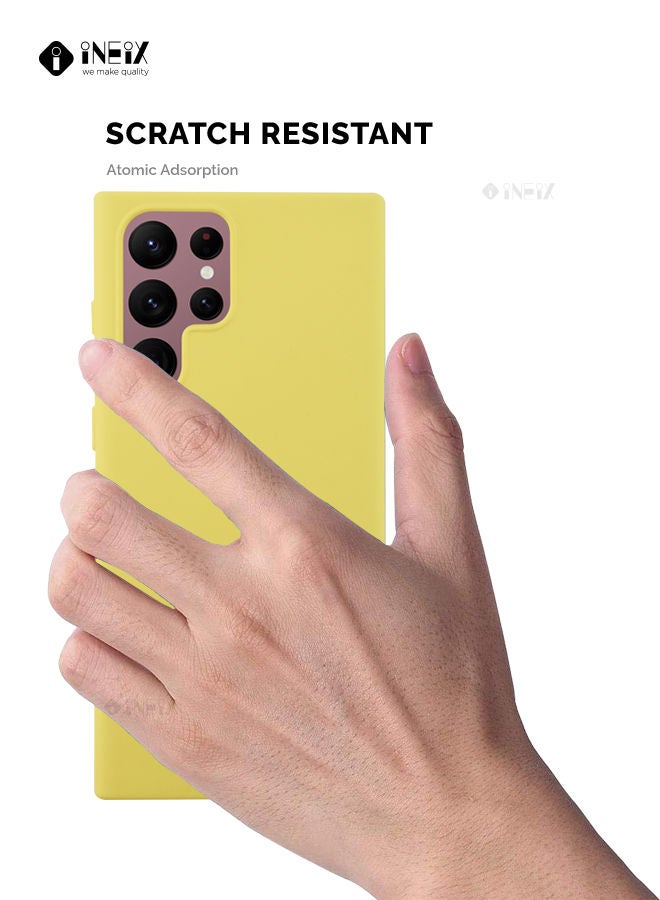 High Quality Soft Silicone Case Cover For Samsung Galaxy S22 Ultra 5G - Image 3