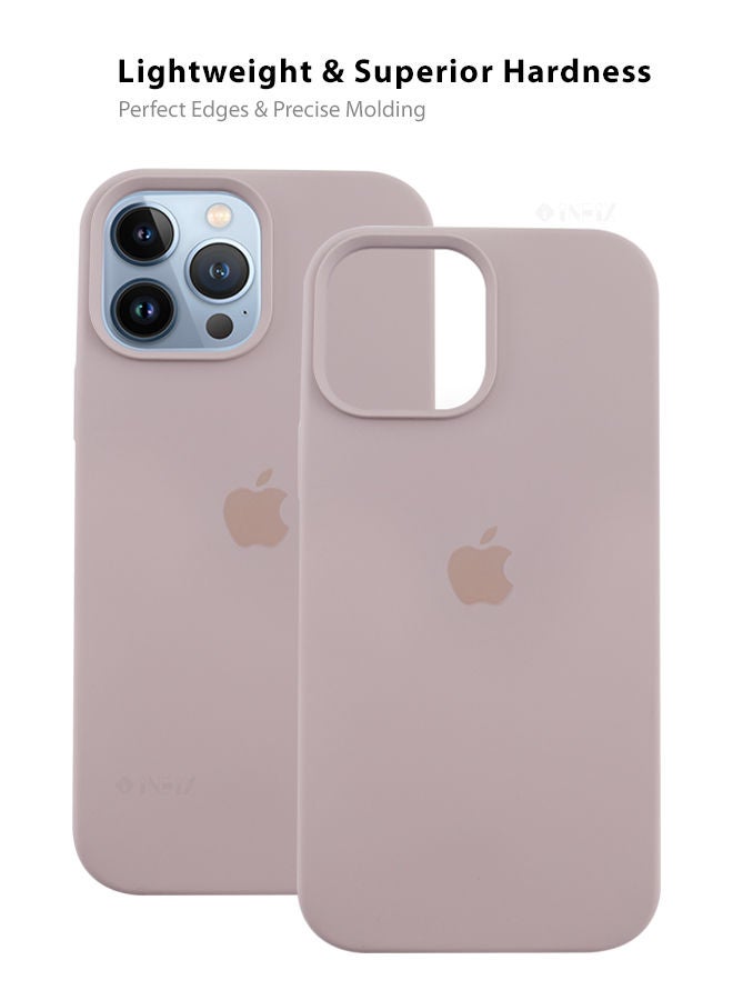 Logo Compatible Silicone Case Cover For Apple iPhone 13 Pro Max Stone - Image 5