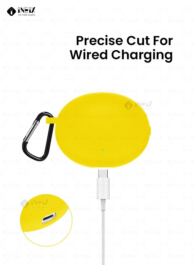 Silicone Protective Case Cover For Huawei Freebuds 5i with Keychain - Image 5