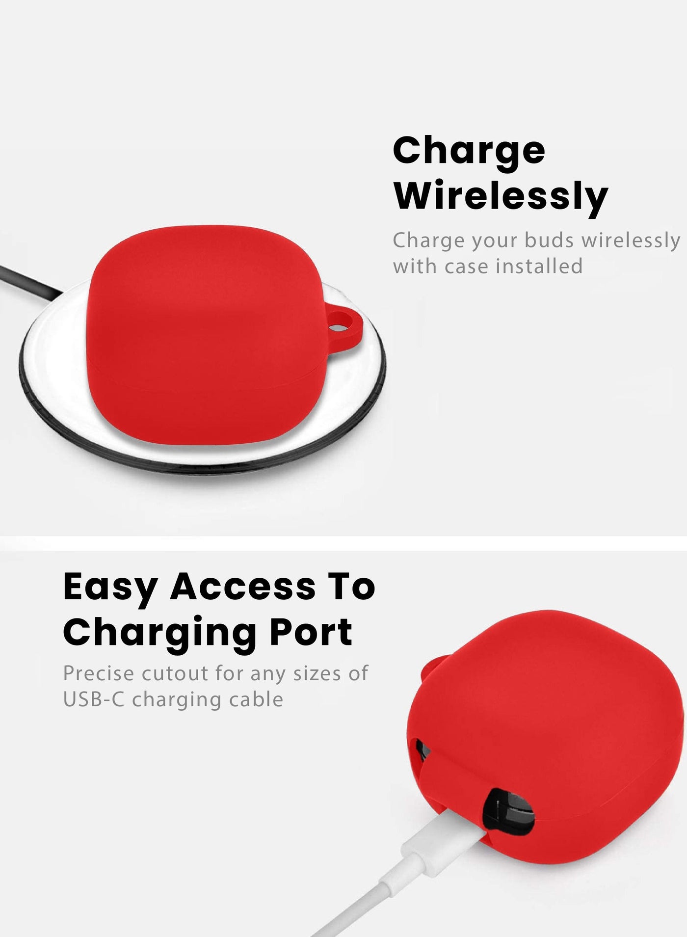 Soft Silicone Case Cover For Samsung Galaxy Buds ProBuds 2 - Image 3