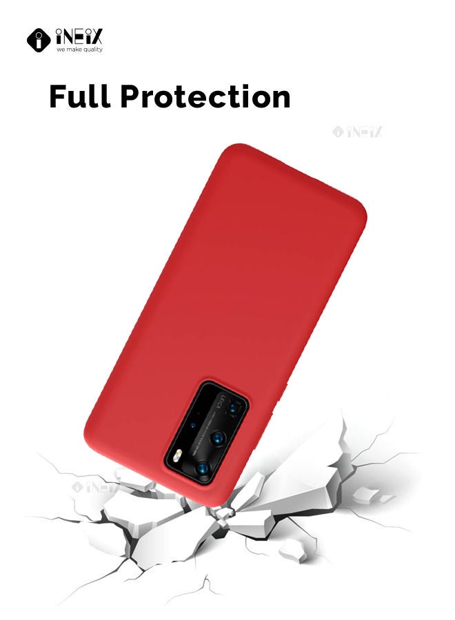 Soft Silicone Case Cover For Huawei P40 Pro - Image 3