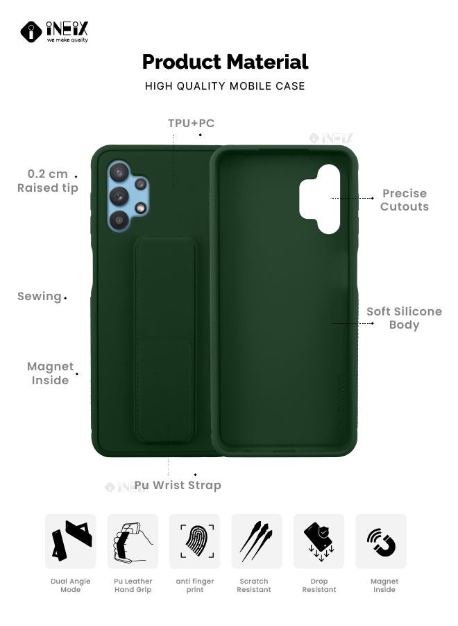 3 In 1 Magnetic Hand Grip Holder Case For Samsung Galaxy A32 5G - Image 2