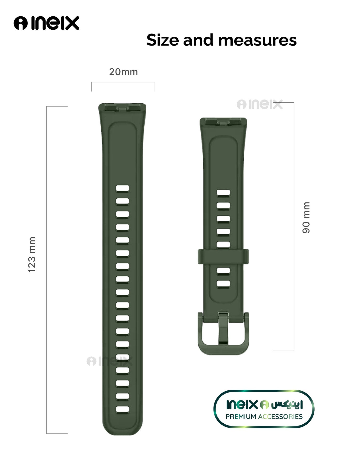 Soft Silicone Replacement Strap For Huawei Band 8 - Image 5
