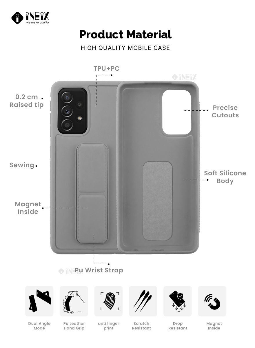 3 in 1 Magnetic Hand Grip Holder Case For Samsung Galaxy A52s 5G - Image 2