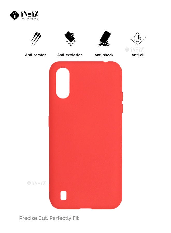 Soft Silicone Case Cover For Samsung Galaxy A01 - Image 3