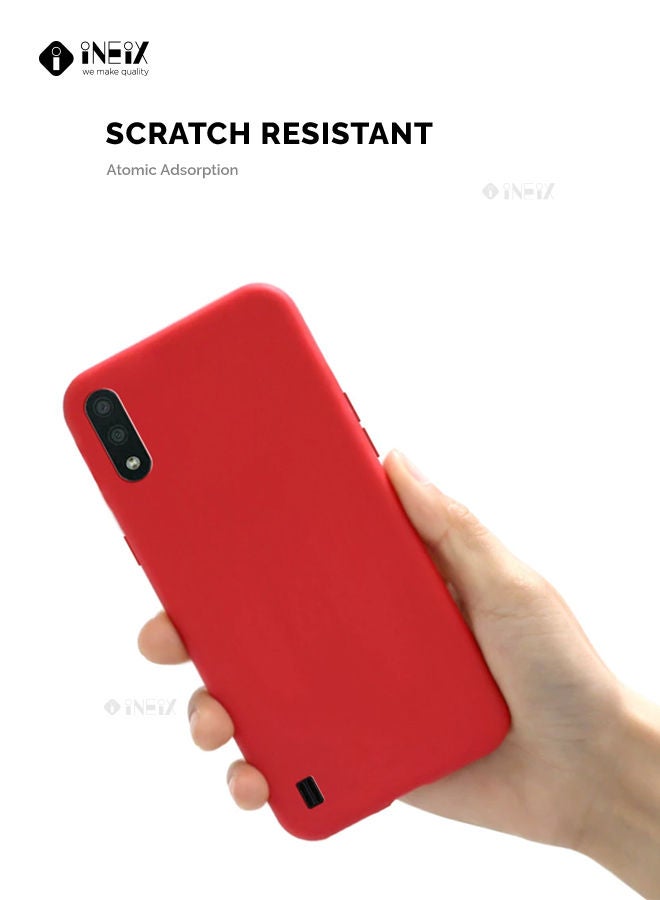Soft Silicone Case Cover For Samsung Galaxy A01 - Image 4