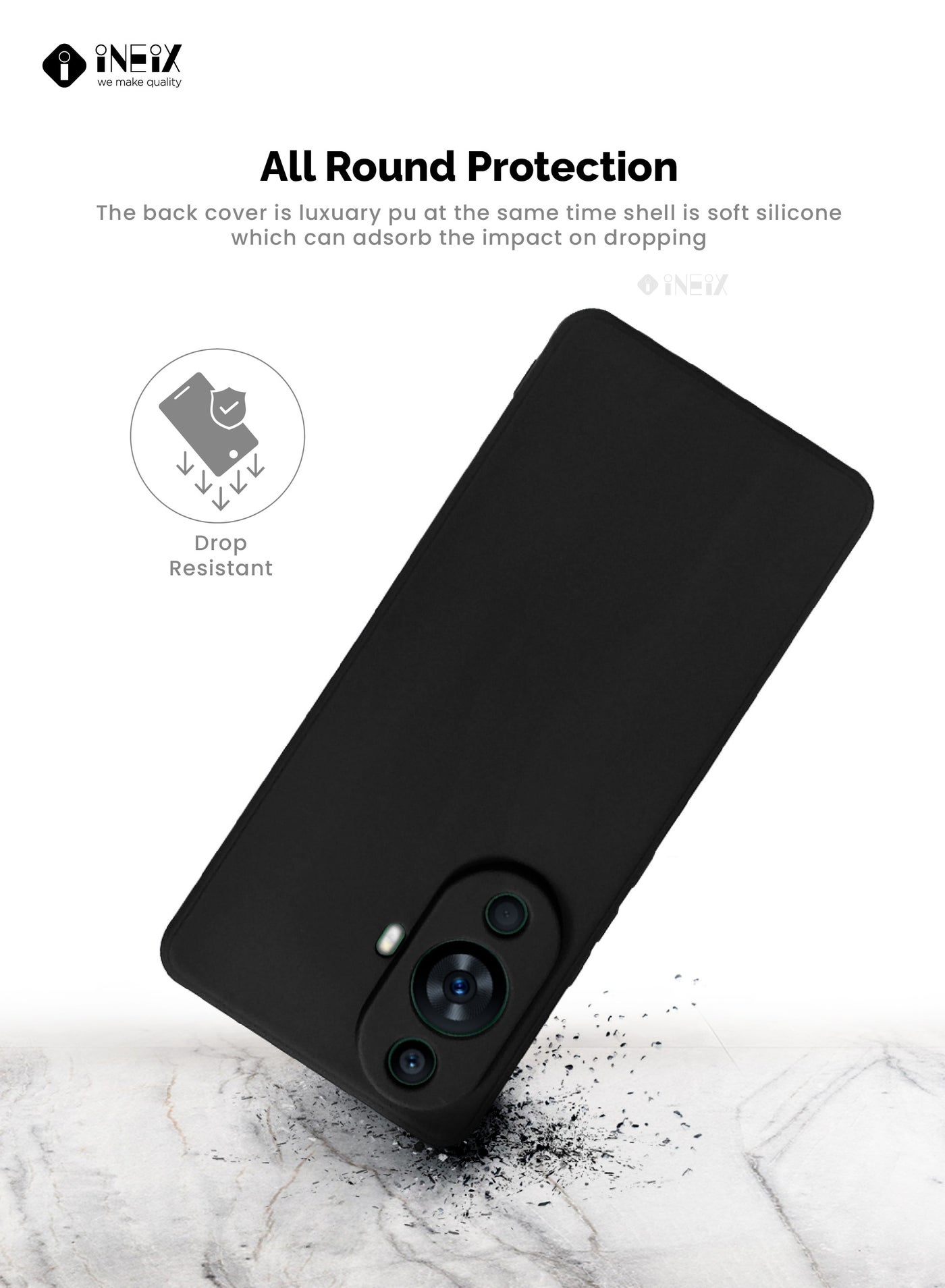 Soft Silicone Protective Case Cover For Huawei Nova 11 - Image 5
