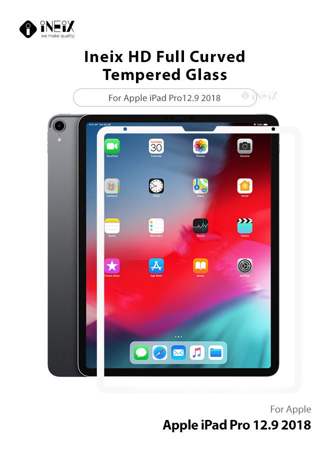 Full Screen Edge to Edge Screen Protector For Apple iPad Pro 12.9 2018