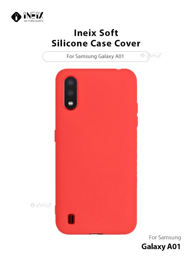 Soft Silicone Case Cover For Samsung Galaxy A01